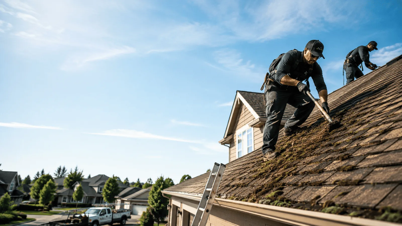 Roof Moss Removal in Clairton, PA near me